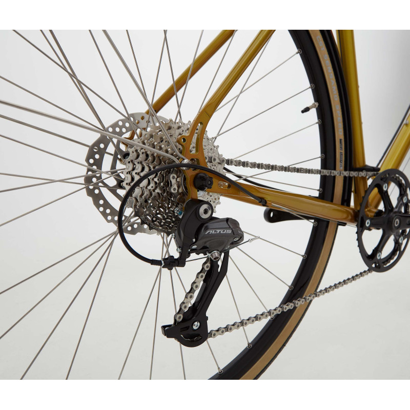 Vélo Vintage Genesis Brixton dérailleur Shimano Altus