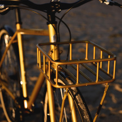 Vélo Vintage Genesis Brixton Gold porte-bagages