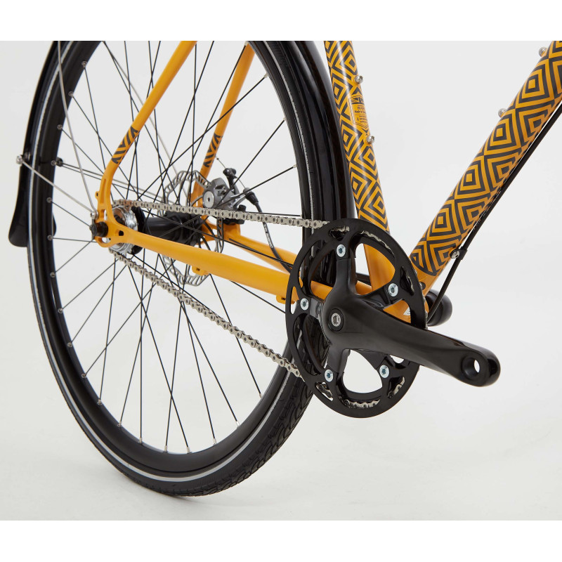 Vélo Fixie Genesis Day One 10 transmission