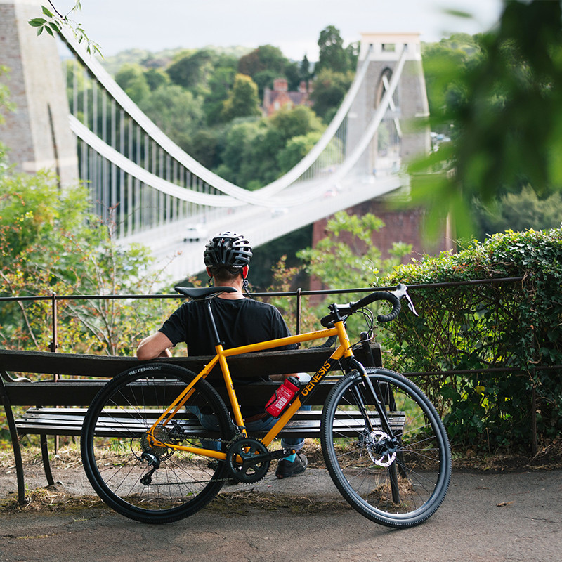 Vélo Gravel Genesis Croix de Fer 20 ALT yellow