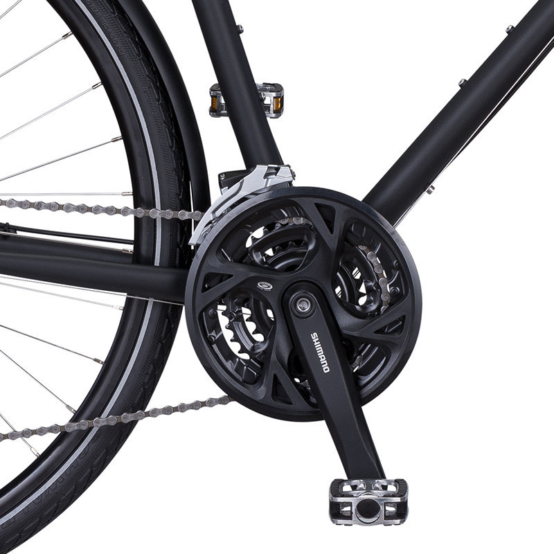 Vélo de randonnée VSF Fahrradmanufaktur T-100S pédalier