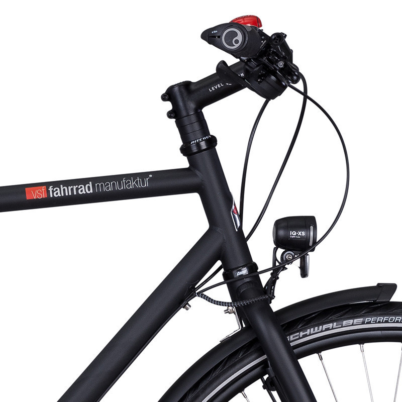 Vélo de randonnée VSF Fahrradmanufaktur T-700 Disc Courroie Gates guidon