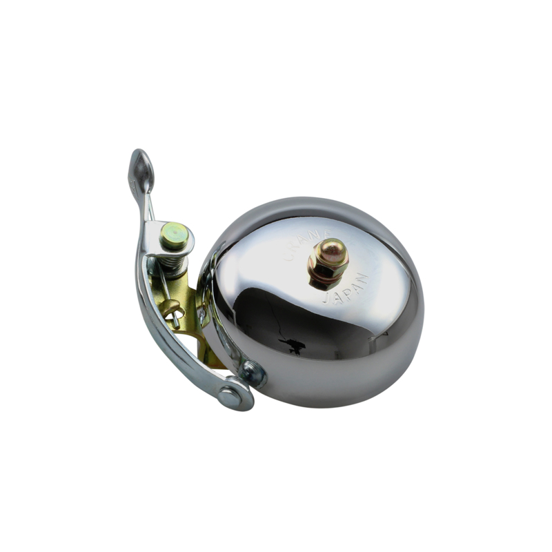 Sonnette Crane Bell Suzu Polished silver