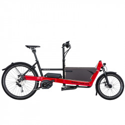 Vélo cargo électrique Riese&Müller Packster 40 rouge