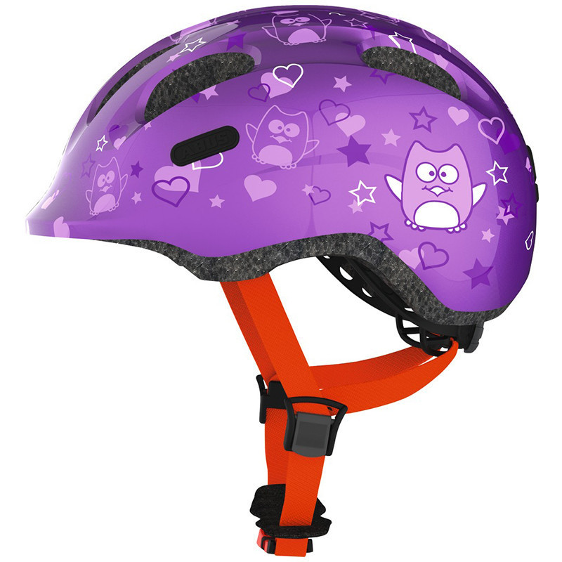 Casque enfant Abus Smiley 2.0 purple star