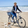 Panier de vélo arrière pour chien Basil Buddy plage
