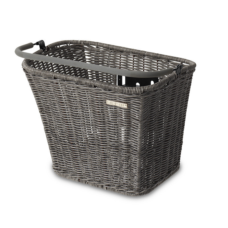 Panier de vélo avant Basil Basimply II-Rattan Look marron
