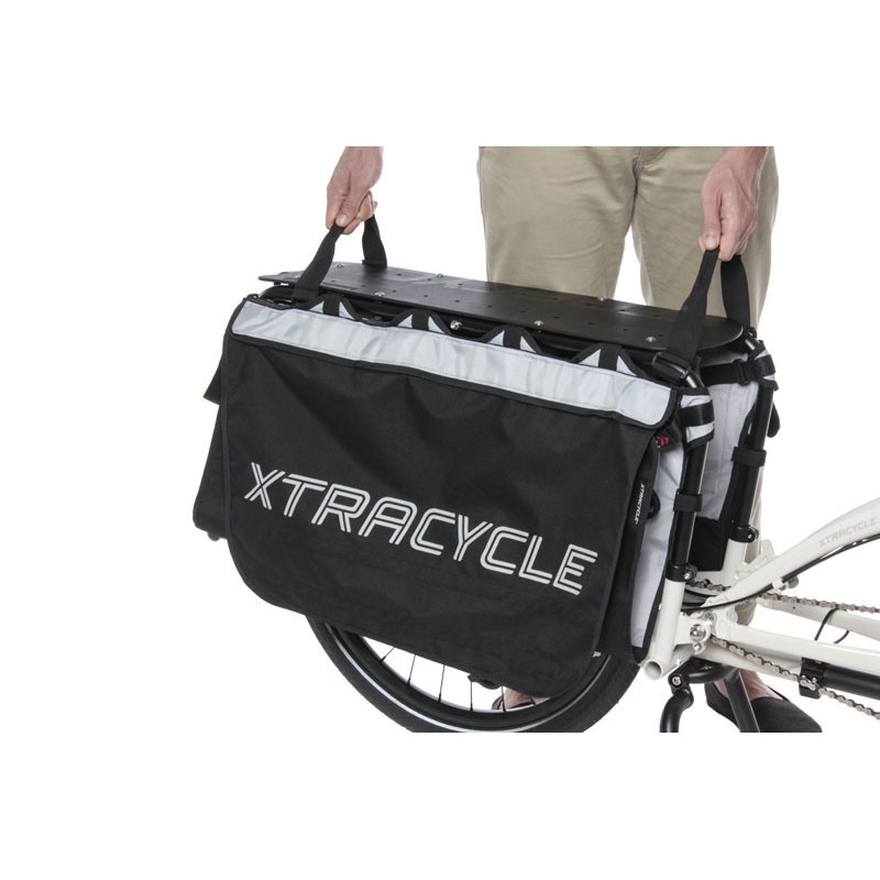 Vélo pliant Tern Cargo Node poignées sacoches