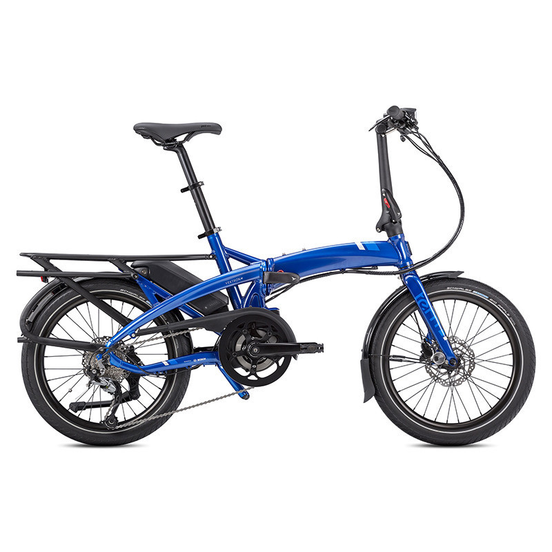 Vélo électrique pliant Tern Vektron Q9 bleu