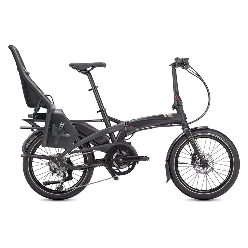 Vélo électrique pliant Tern Vektron Q9 siège bébé