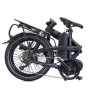 Vélo électrique pliant Tern Vektron P9 Noir plié