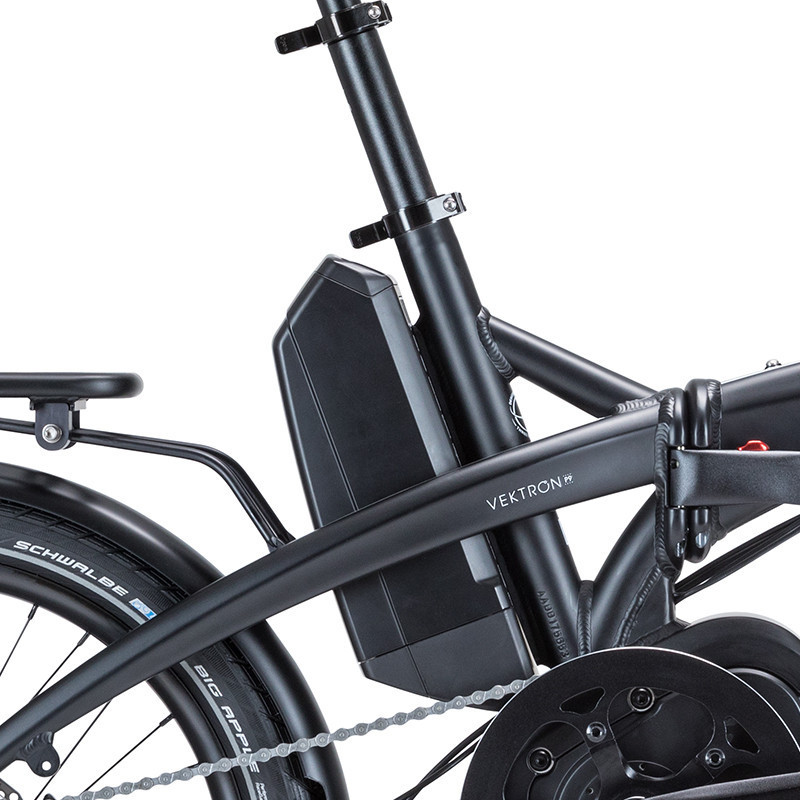 Vélo électrique pliant Tern Vektron P9 batterie