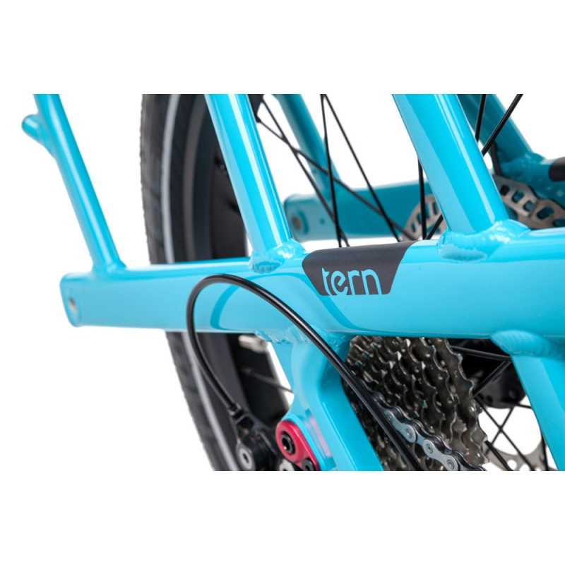 Vélo cargo électrique Tern GSD S10 bleu