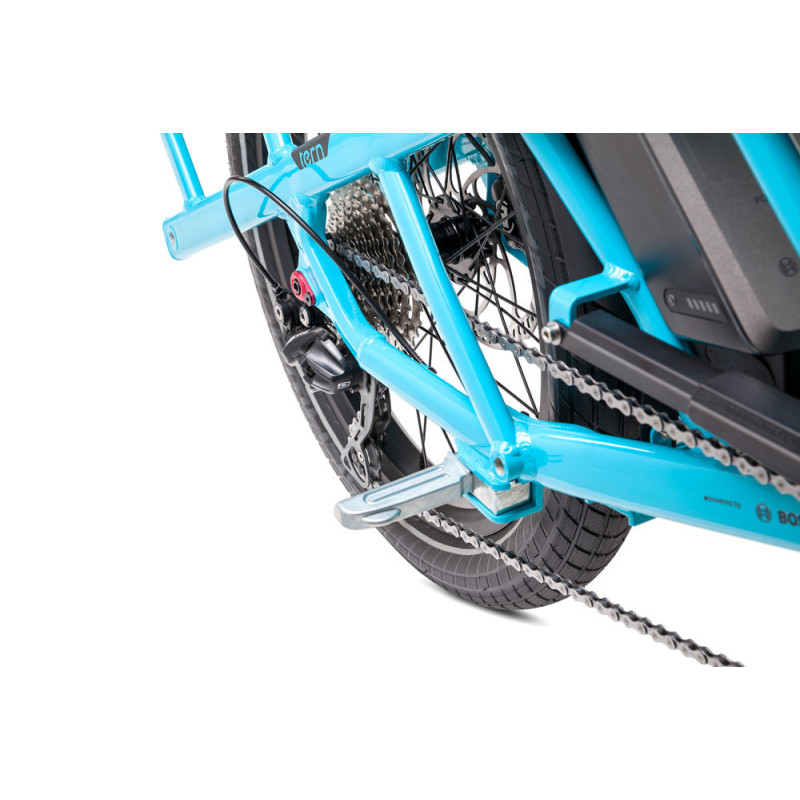 Vélo cargo électrique Tern GSD S10 bleu