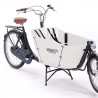 Biporteur Babboe City blanc