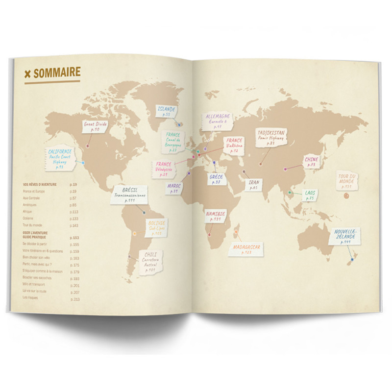 Livre partir à vélo