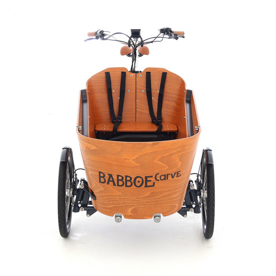 Découvrez le vélo cargo électrique Babboe Carve Mountain sur Cyclable