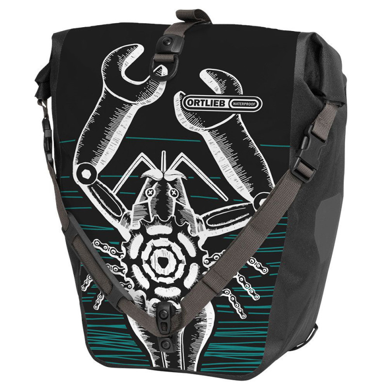 Sacoche de vélo Ortlieb Back-Roller Design 20L Labtool Black