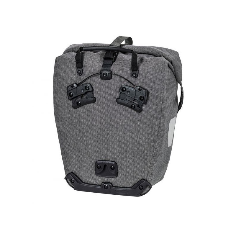 Sacoche de vélo ville Ortlieb Back-Roller Urban QL3.1 20L gris dos