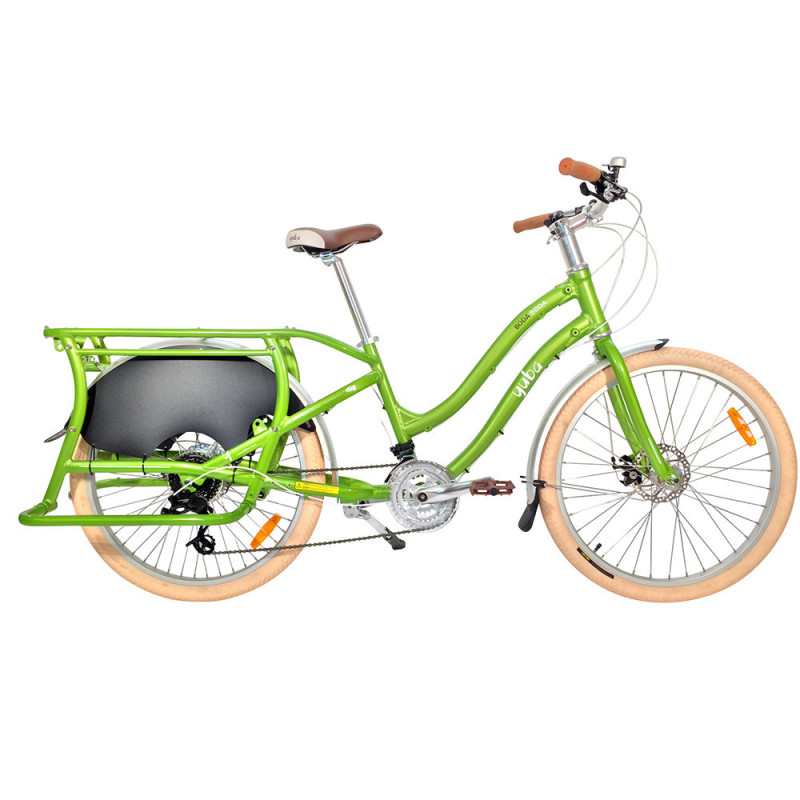Vélo cargo Yuba Boda Boda vert