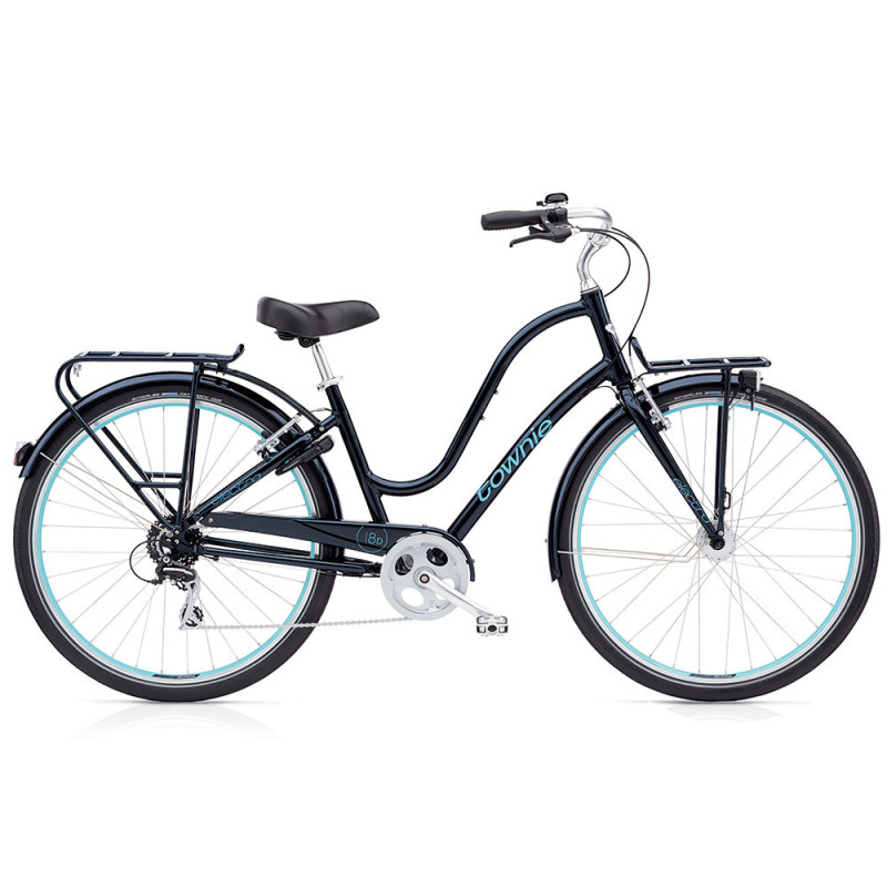 Vélo de ville Electra Townie Commute femme noir