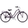 Vélo de ville Electra Townie Commute femme violet