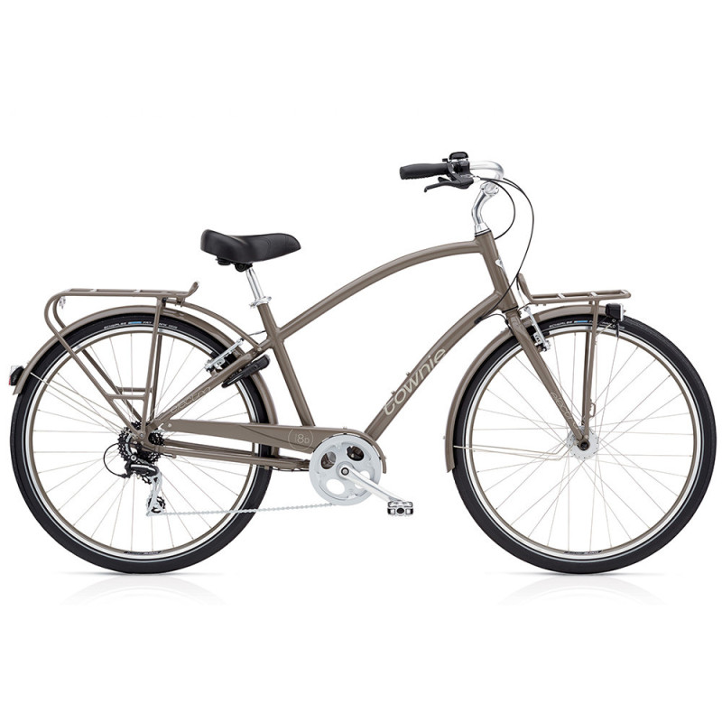 Vélo de ville Electra Townie Commute gris