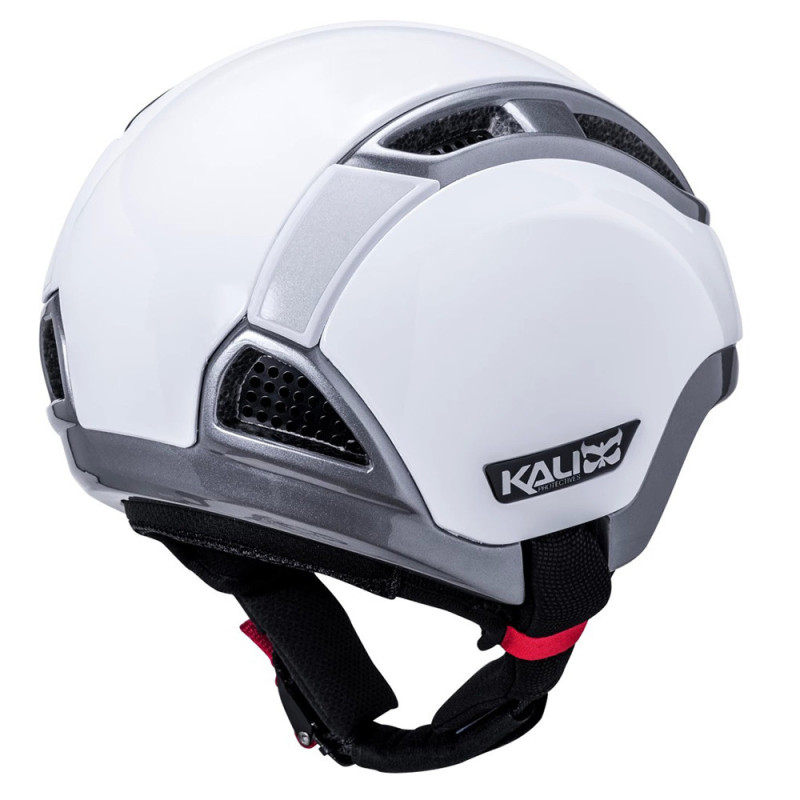 Casque speedelec Kali Protectives Java blanc arrière