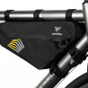 Sacoche de cadre bikepacking Apidura Racing 2.4L attaches velcro