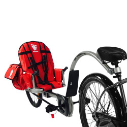 Remorque vélo à pédales Weehoo iGo Venture Sacoches 31L