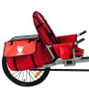 Remorque vélo à pédales Weehoo iGo Venture Sacoches 31L