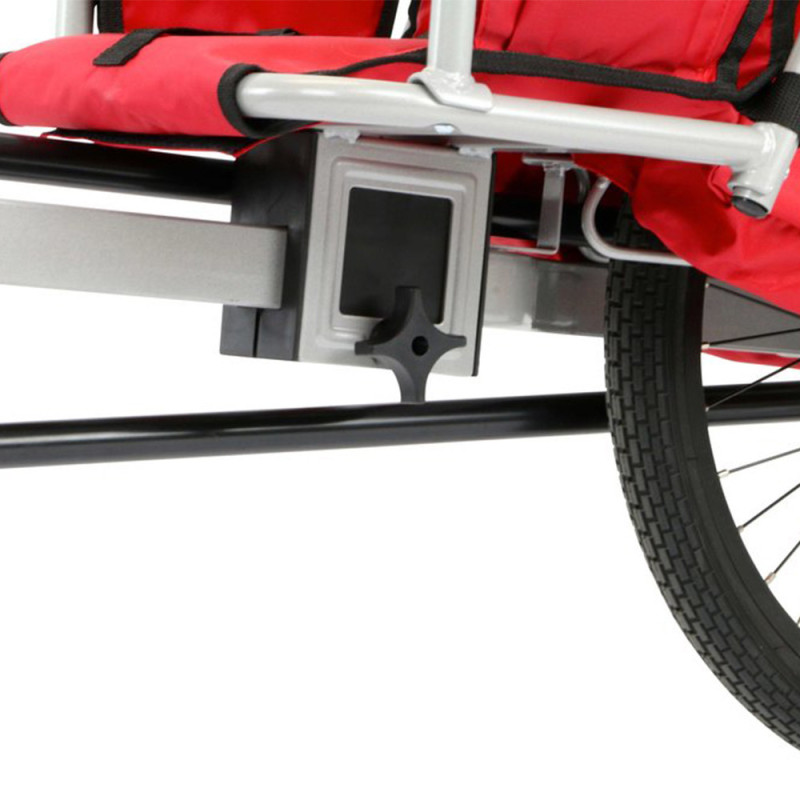 Remorque vélo à pédales Weehoo iGo Venture Sacoches 31L