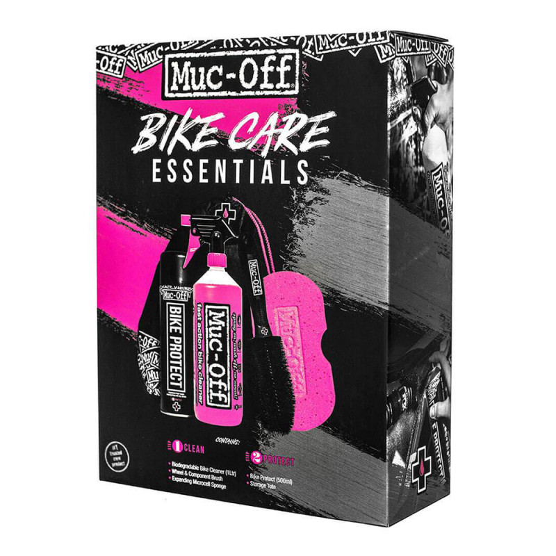 Le kit de nettoyage Muc-Off Bike Care Essentials Starter chez Cyclable
