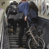 Vélo pliant Tern BYB P8 escalator
