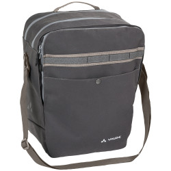 Sacoche arrière vélo ville Vaude Classic Back 23L phantom black