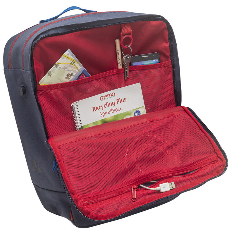 Sacoche arrière vélo ville Vaude Classic Back 23L phantom black