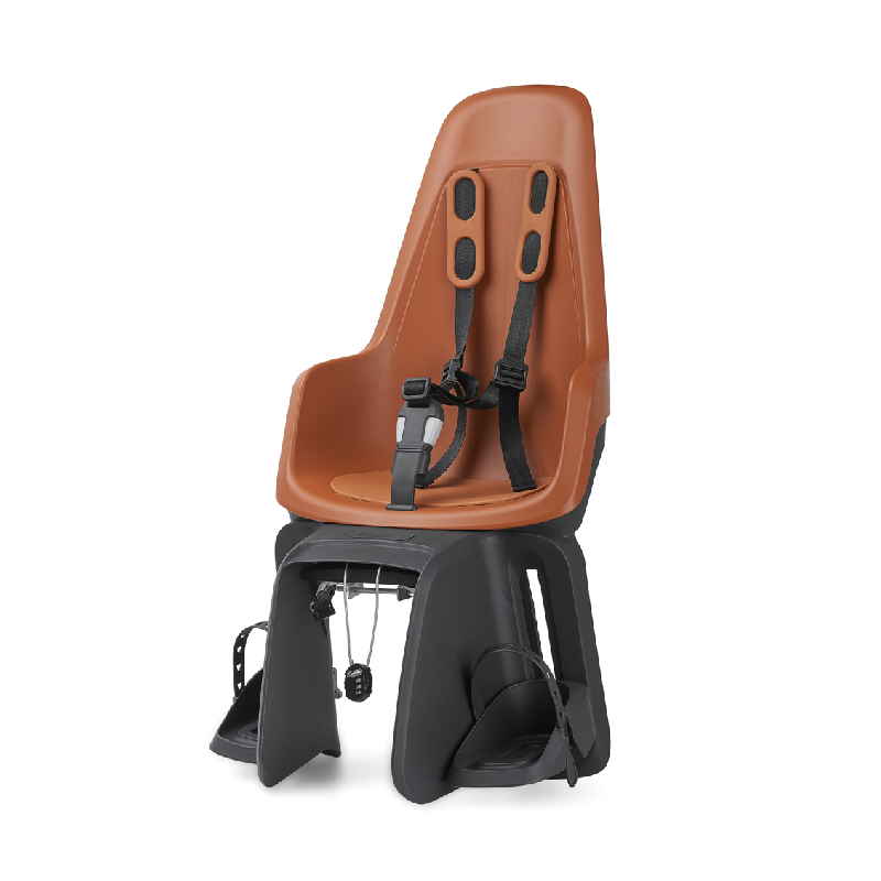 Porte-bébé arrière sur porte-bagages Bobike ONE Maxi E-BD chocolate brown