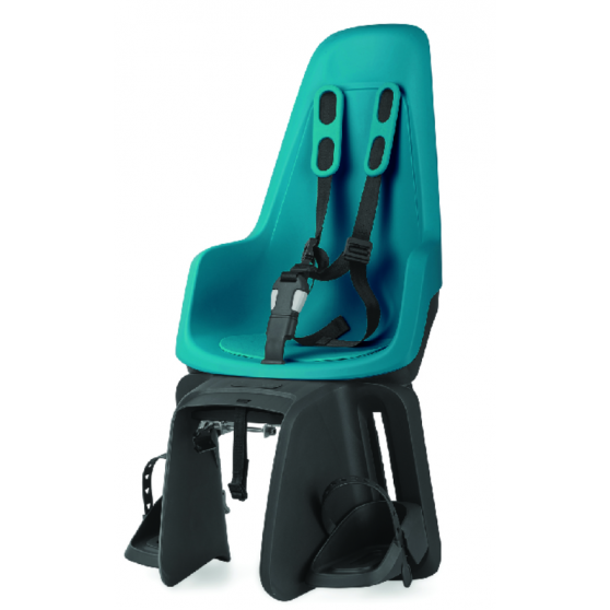 Porte-bébé arrière sur porte-bagages Bobike ONE Maxi E-BD bleu