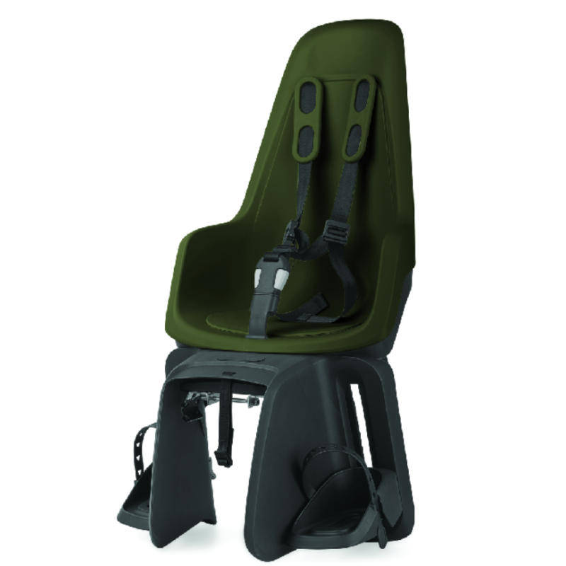Porte-bébé arrière sur porte-bagages Bobike ONE Maxi E-BD vert