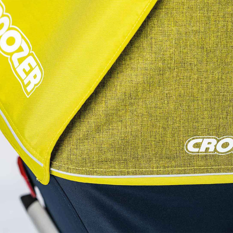 Remorque vélo enfant Croozer Kid for 1/2 tissu bâche