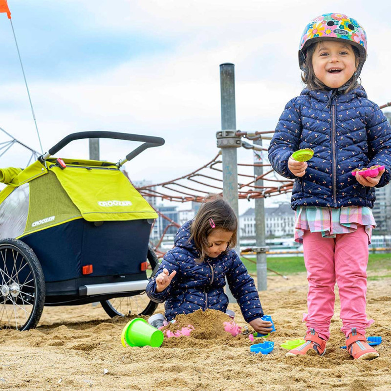 Remorque vélo enfant Croozer Kid for 2 famille
