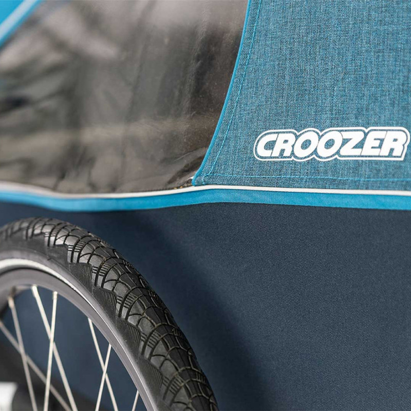 Remorque vélo enfant Croozer Kid Plus for 1 tissu
