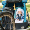 Remorque vélo enfant Croozer Kid Plus for 2 hamac bébé