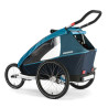 Remorque vélo enfant Croozer Kid Plus for 1 poussette joggeur côté gauche