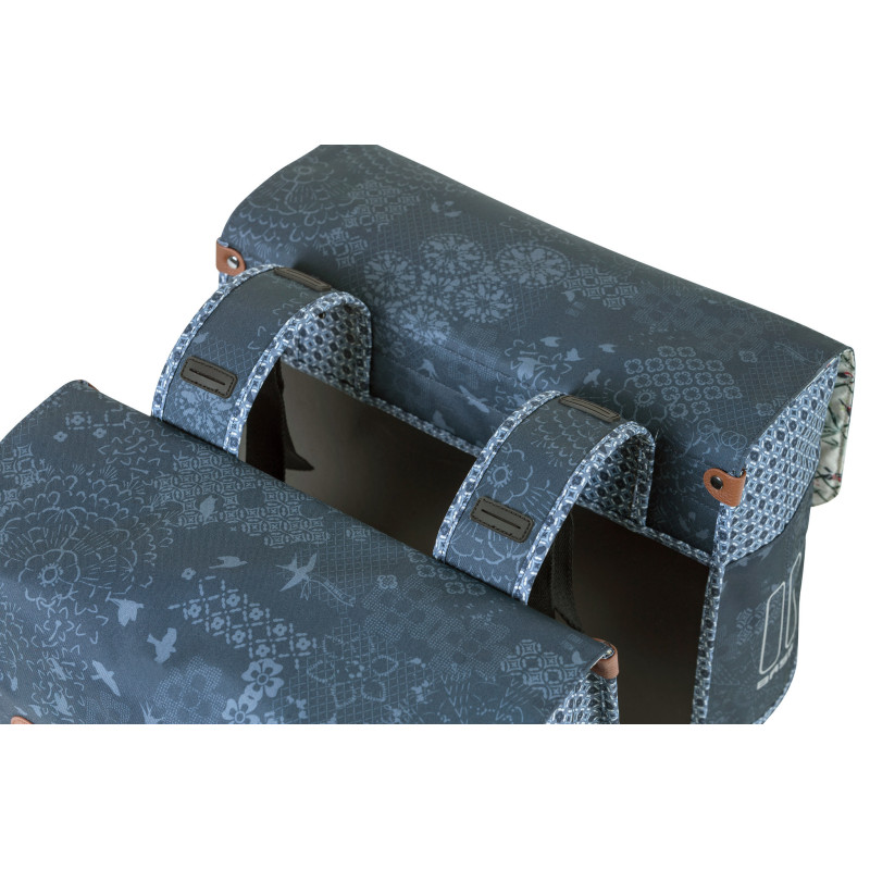 Paire de sacoches vélo ville Basil Bohème 2 x 17,5 L 