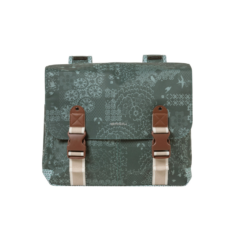 Paire de sacoches vélo ville Basil Bohème 2 x 17,5 L 