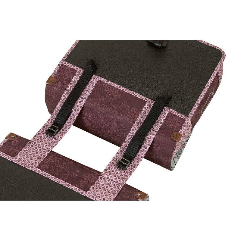 Paire de sacoches vélo ville Basil Bohème 2 x 17,5 L 