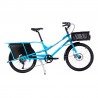 Vélo cargo Yuba Kombi bleu panier