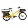 Vélo cargo Yuba Kombi jaune barres Monkey Bars