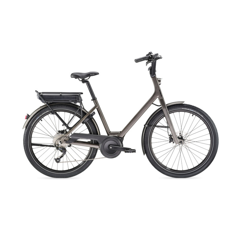 Vélo de ville électrique Moustache Lundi 26.1 2020 gris foncé